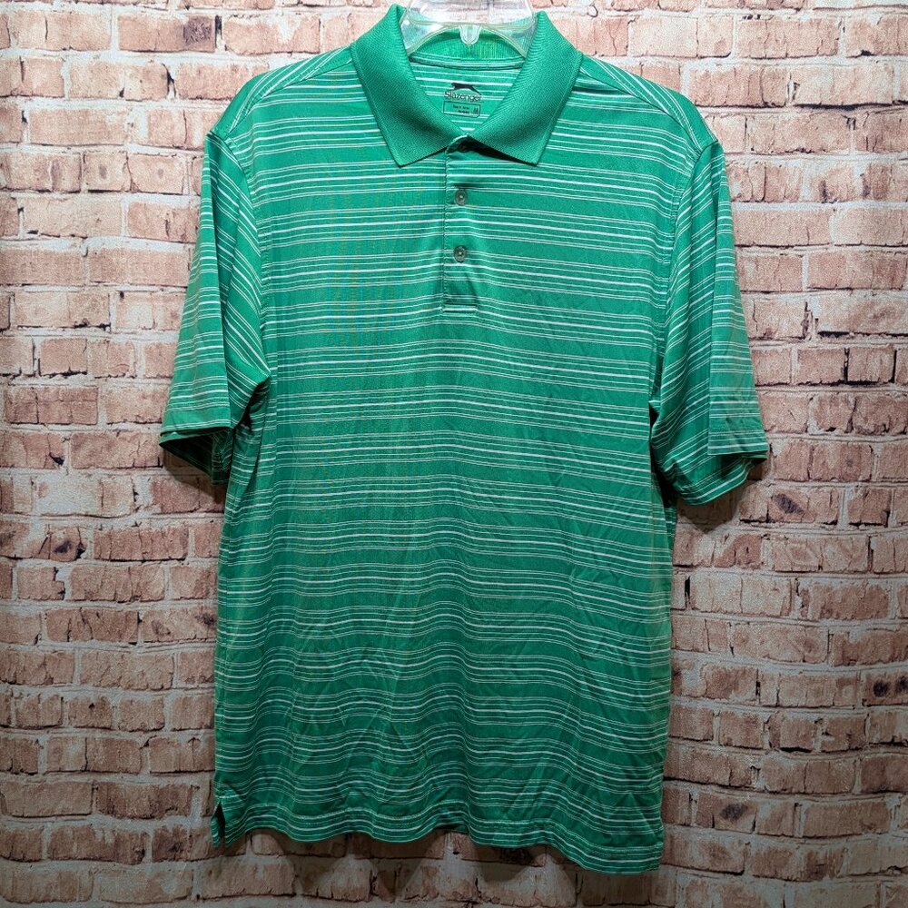 🧨🧨Slazenger Polo GREEN/White Size Medium